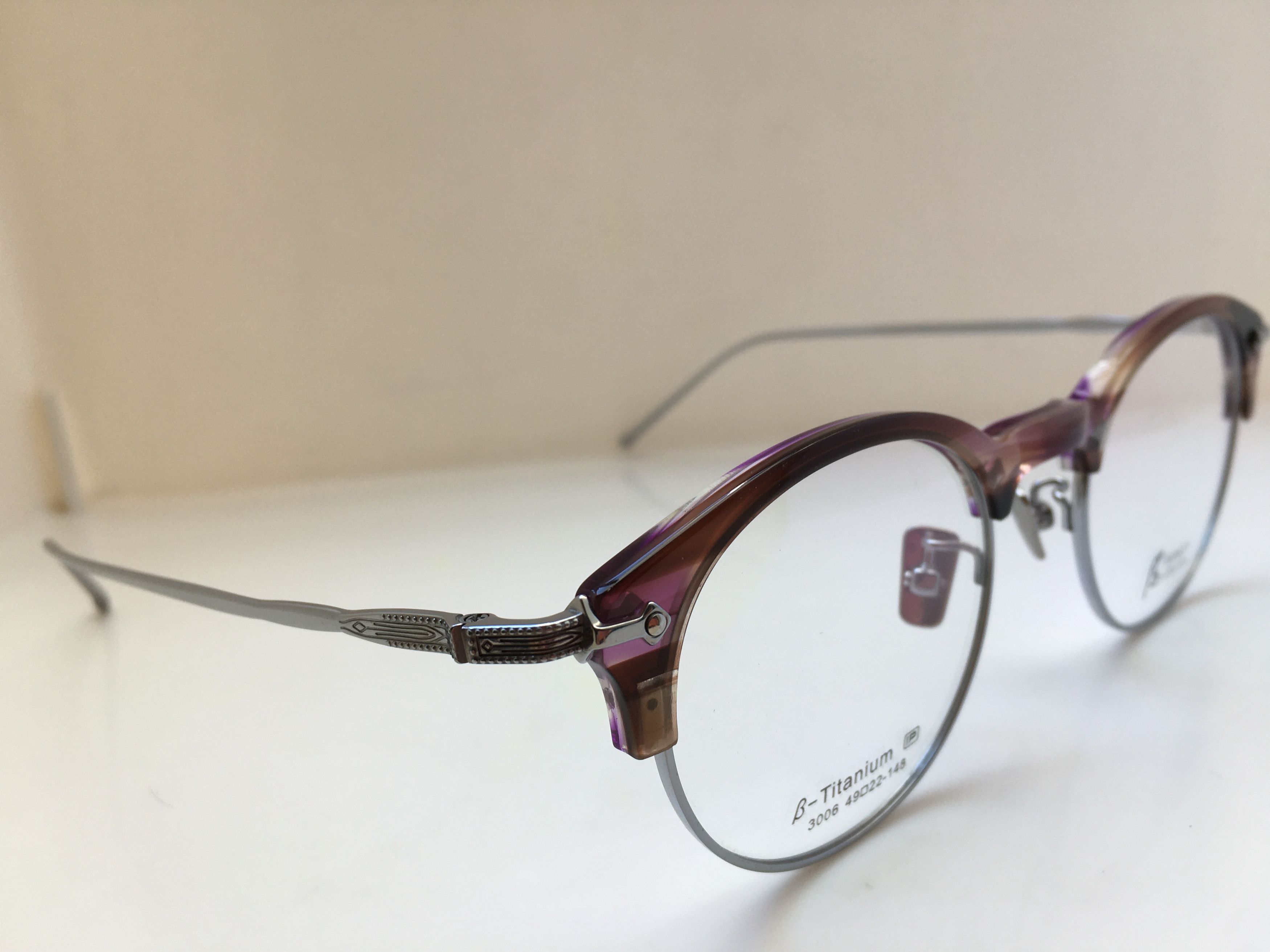 Other Tangy Malcolm Eyeglasses Frame Titanium Metal Size ONE SIZE - 2 Thumbnail