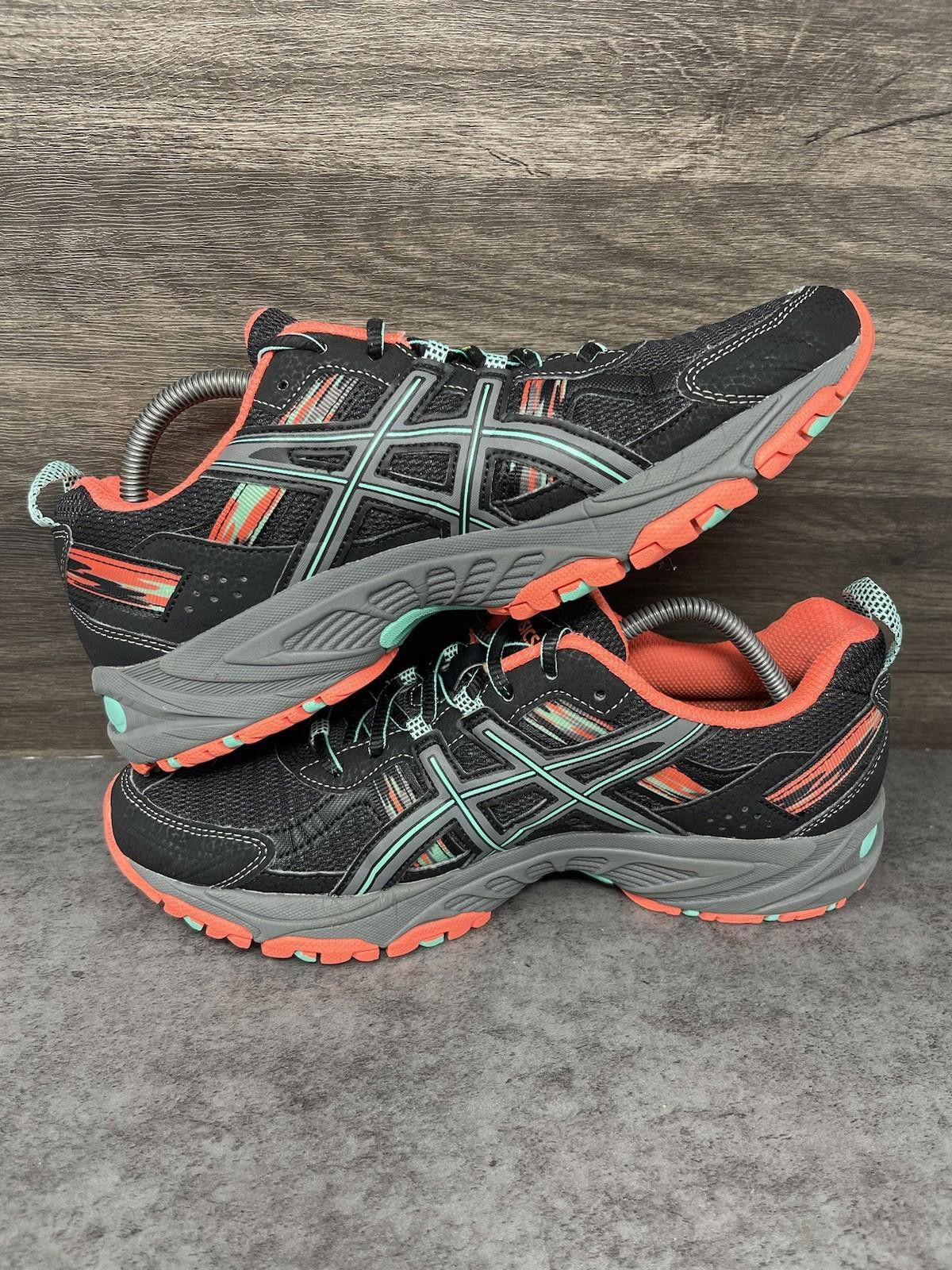 Asics Asics Gel Venture 5 Running Shoes Womens Size 9 Black Pink Size US 9 / IT 39 - 7 Thumbnail