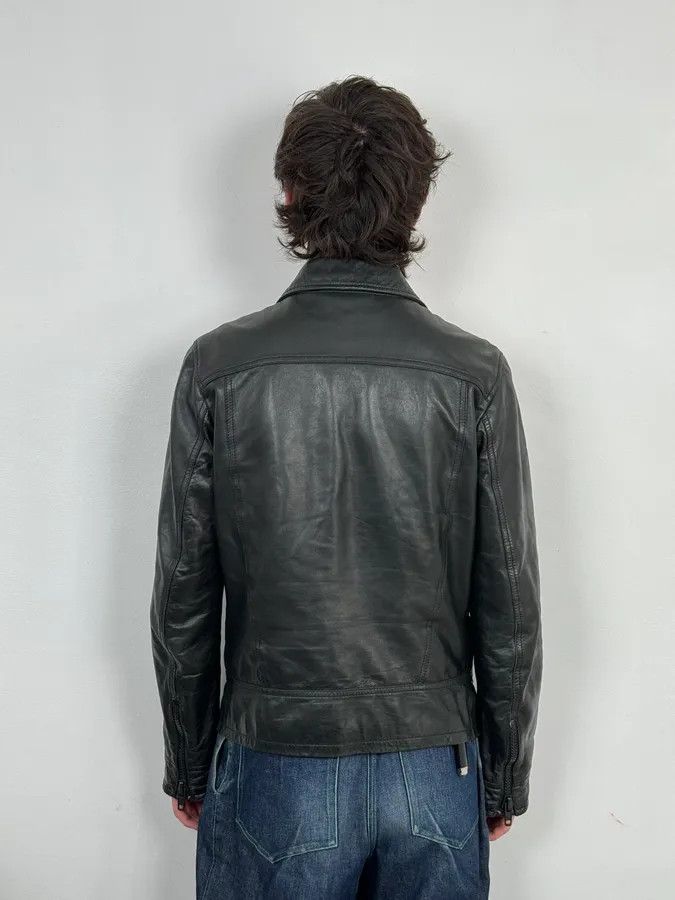 Dolce & Gabbana AW2016 Dolce & Gabbana Black Multi Zips Mafia Leather Jacket Size US M / EU 48-50 / 2 - 3 Thumbnail
