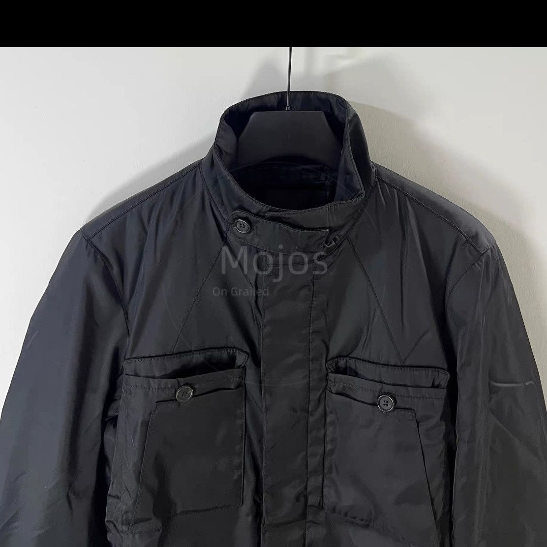 Prada Sz 46 Prada Cotton Filled Nylon Hunting Jacket-2508 Size US S / EU 44-46 / 1 - 3 Thumbnail
