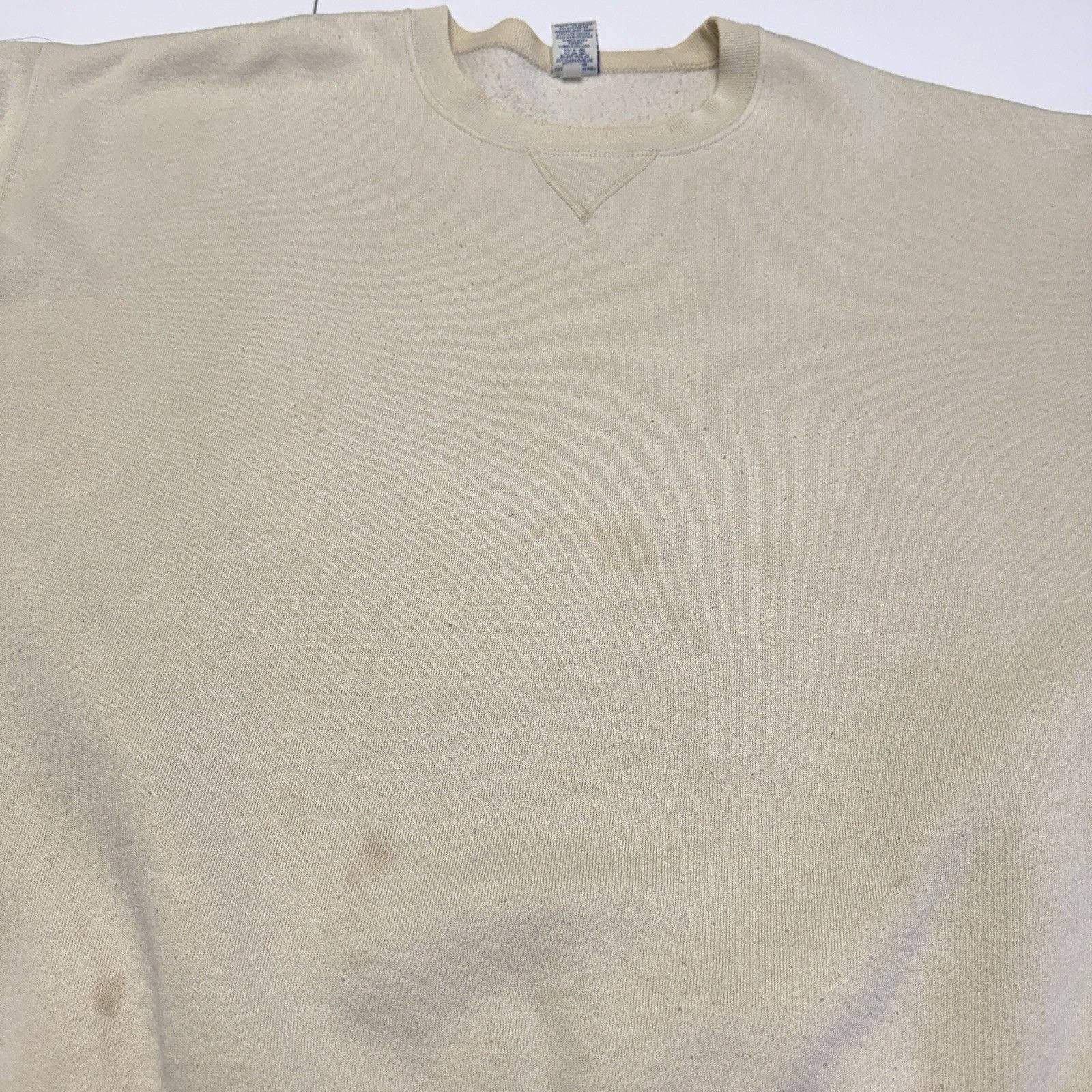 Russell Athletic Vintage Russell Athletic Sweatshirt Mens 2XL Beige Cream Cre Size US XXL / EU 58 / 5 - 5 Thumbnail