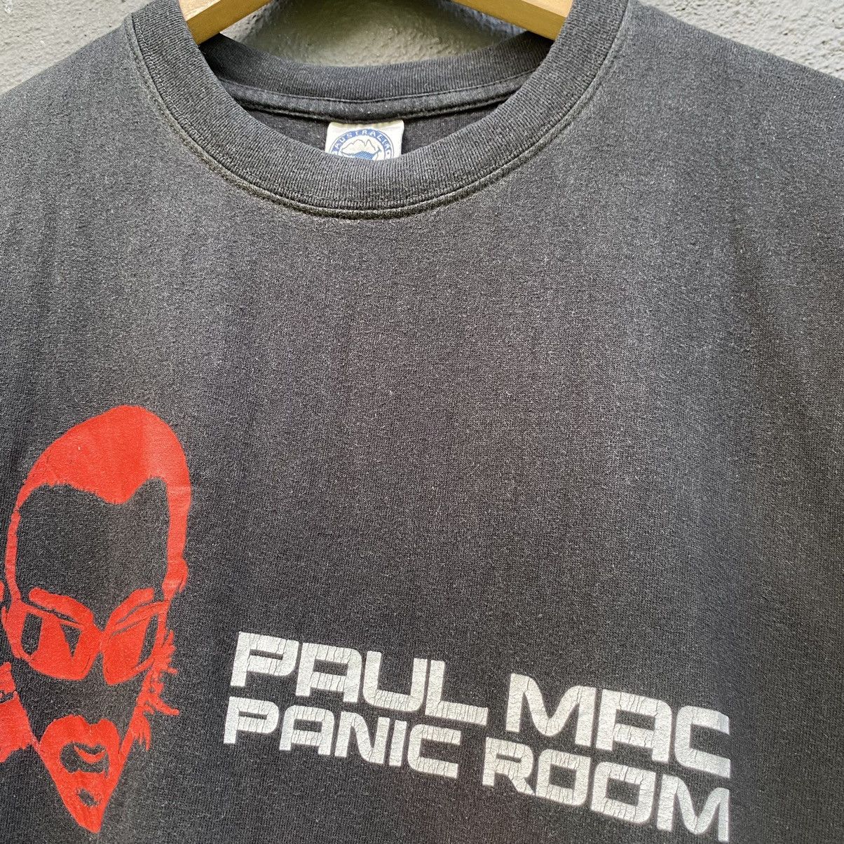 Band Tees Thrashed Faded Vintage Y2K Paul Mac ERD GRUNGE APHEX TWINS T Size US L / EU 52-54 / 3 - 6 Thumbnail