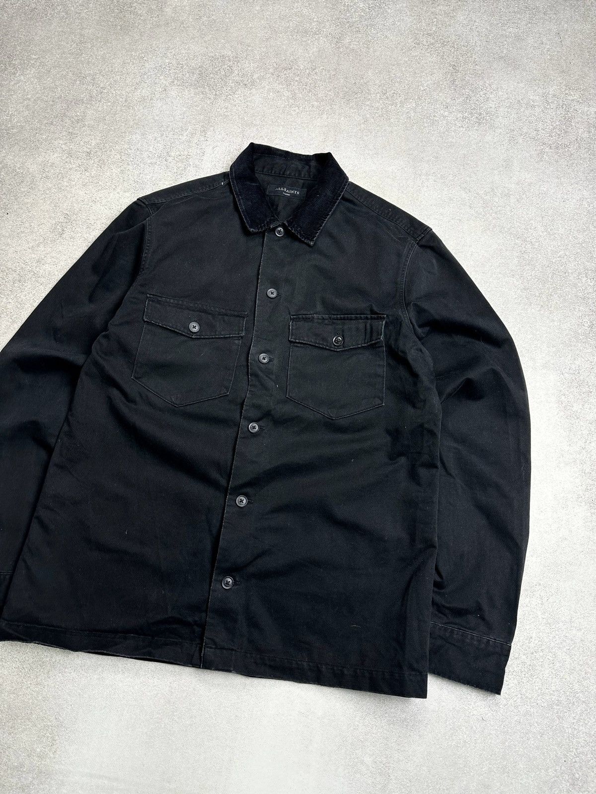 Allsaints Allsaints Workwear Heavy Chore Jacket Black L Size US L / EU 52-54 / 3 - 2 Thumbnail