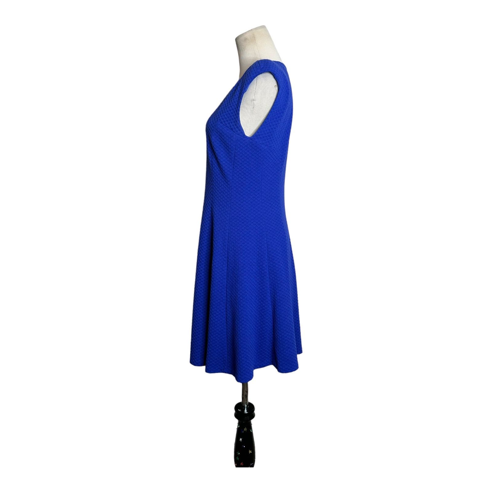 Rebecca Taylor Rebecca Taylor blue cap sleeves A line dress size 6 Size M / US 6-8 / IT 42-44 - 8 Thumbnail