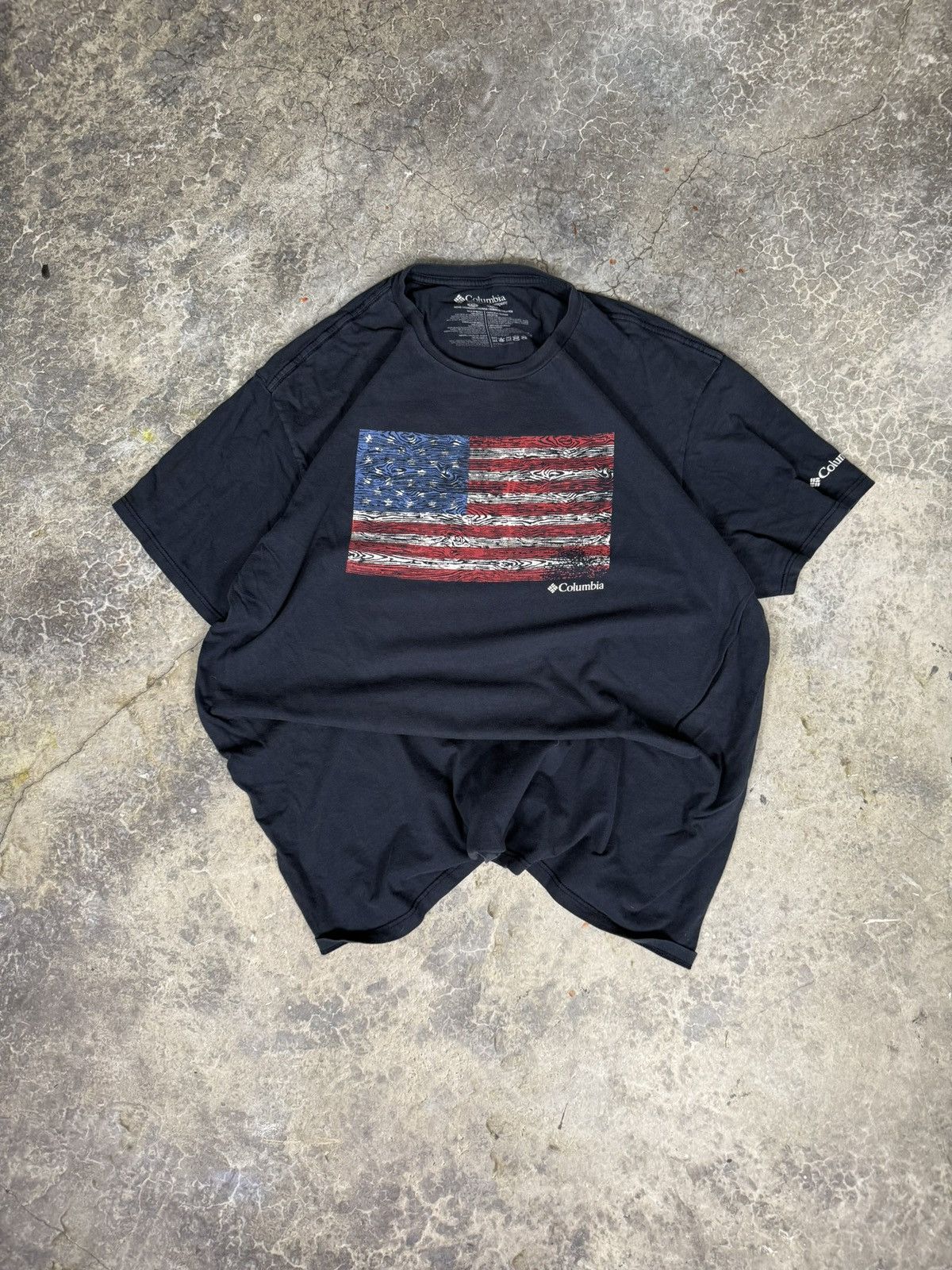 Columbia × Vintage Vintage American Flag Columbia Tee Size US XXL / EU 58 / 5 - 1 Thumbnail