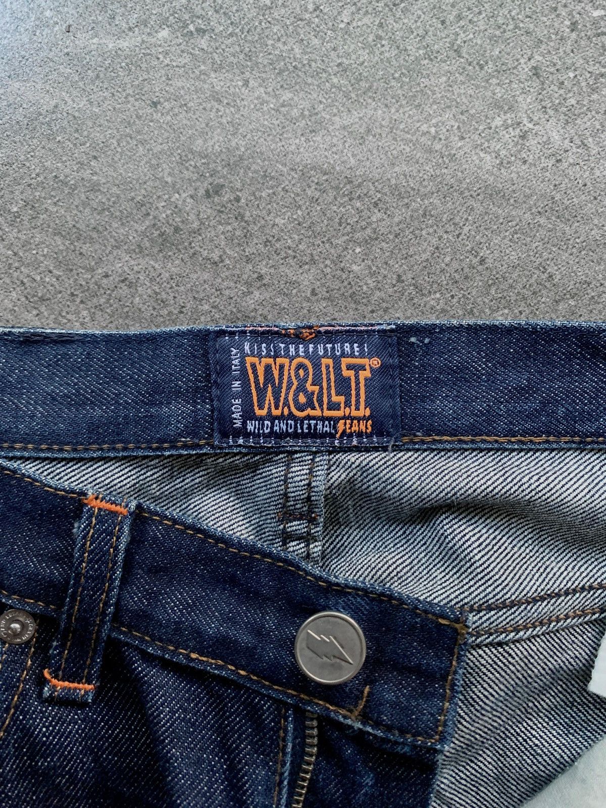 Walter Van Beirendonck FREE TAX! Washed Denim Jeans Size US 28 / EU 44 - 9 Thumbnail
