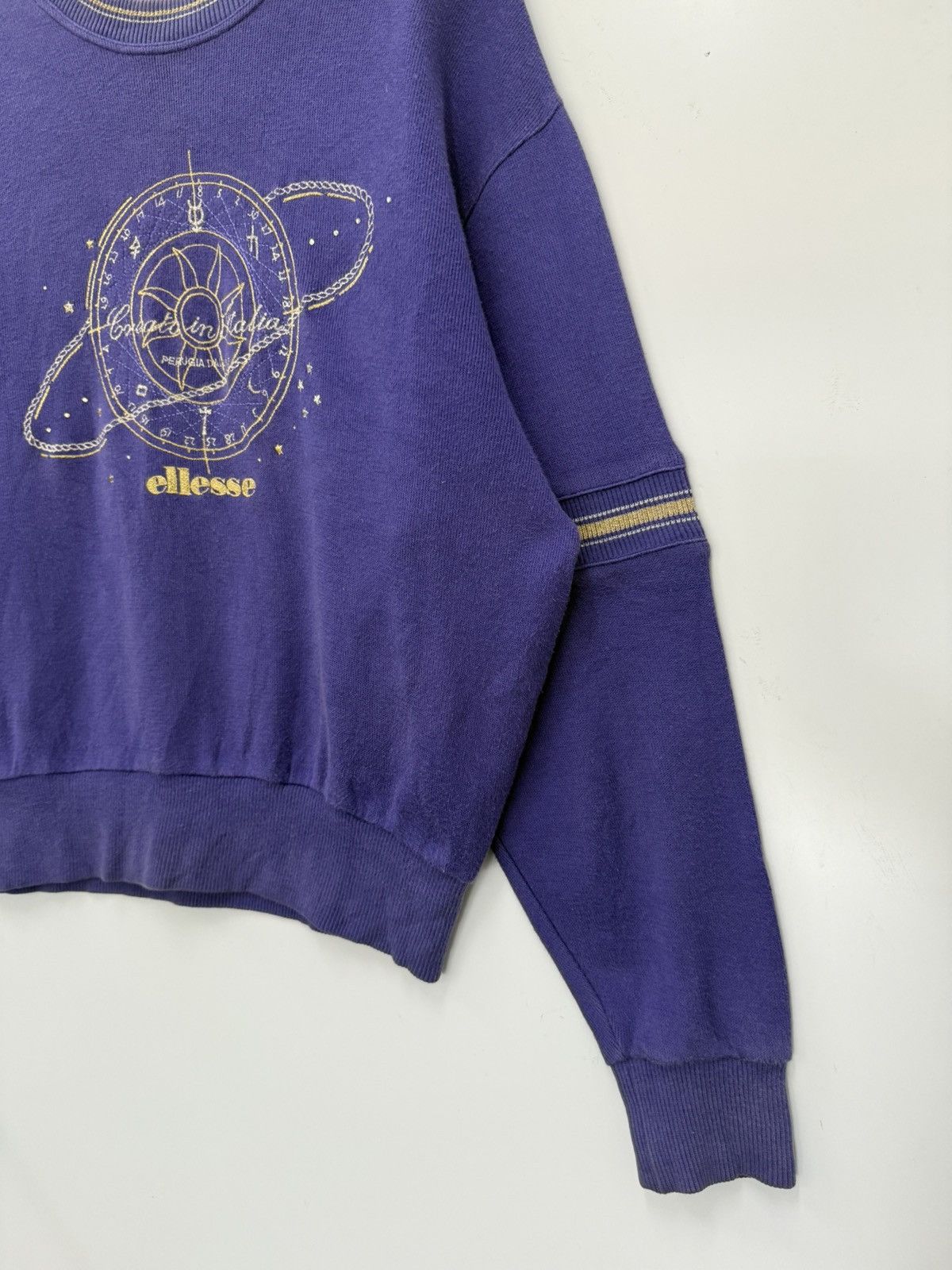 Ellesse 🔥 Ellesse Roundneck skiwear Embroidery Logo sweatshirt - L Size US M / EU 48-50 / 2 - 2 Thumbnail