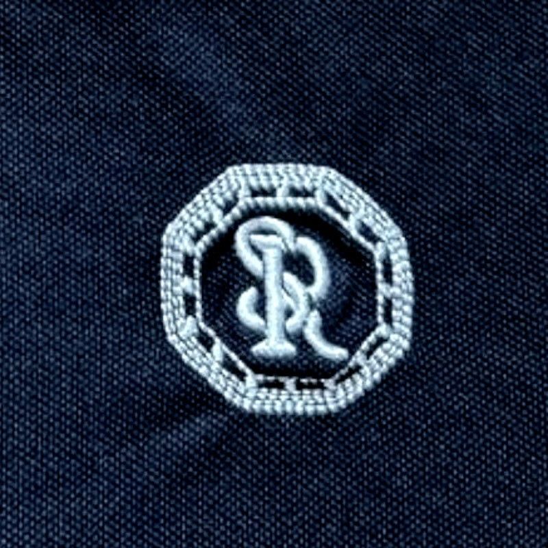 Stefano Ricci Stefano Ricci Navy Blue Polo Shirt | Size M Size US M / EU 48-50 / 2 - 5 Thumbnail
