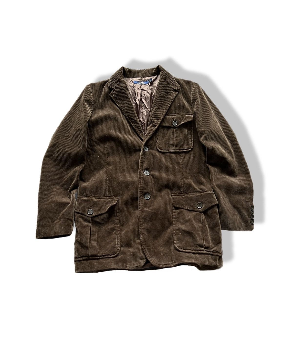 Ralph Lauren Vintage Ralph Lauren Corduroy Blazer Jacket Size M / US 6-8 / IT 42-44 - 1 Thumbnail