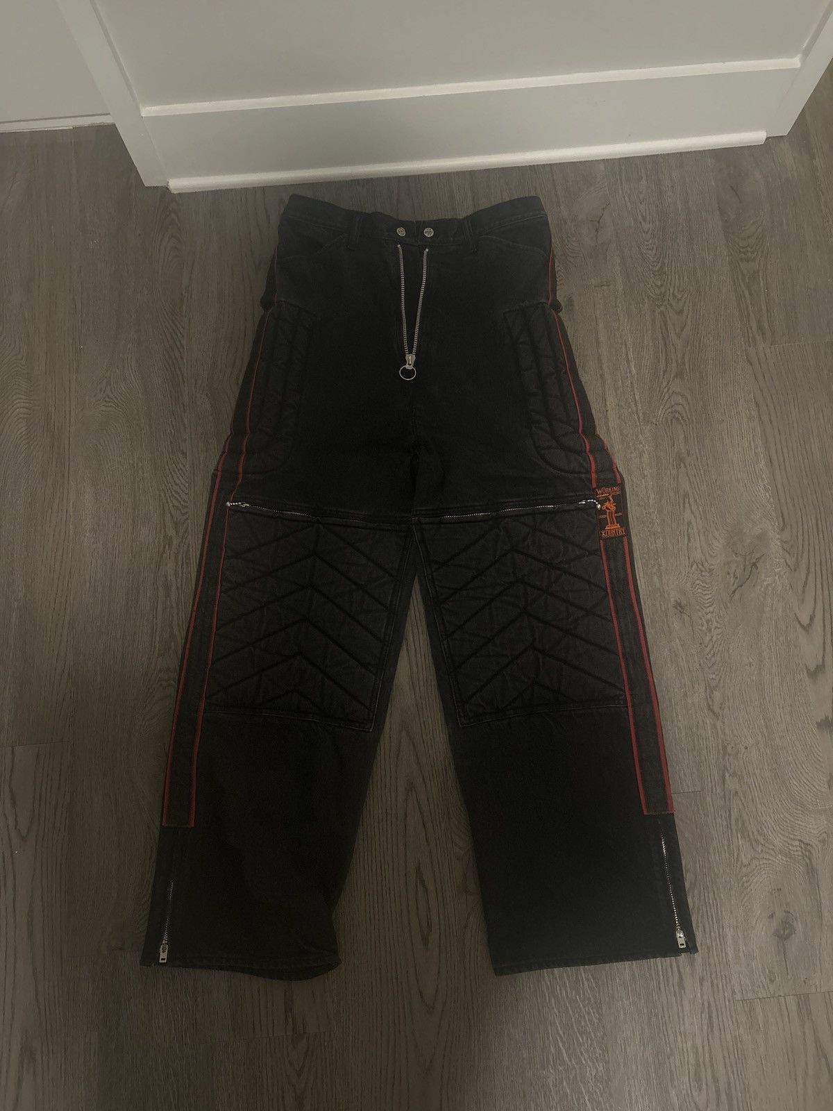 Kapital Kapital Denim Motocross Pants Size US 32 / EU 48 - 1 Thumbnail