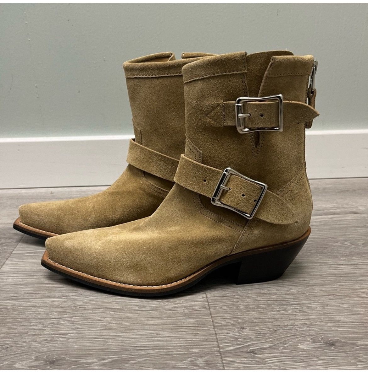 R13 Cowboy buckle boot. 36 Size US 6 / IT 36 - 3 Thumbnail
