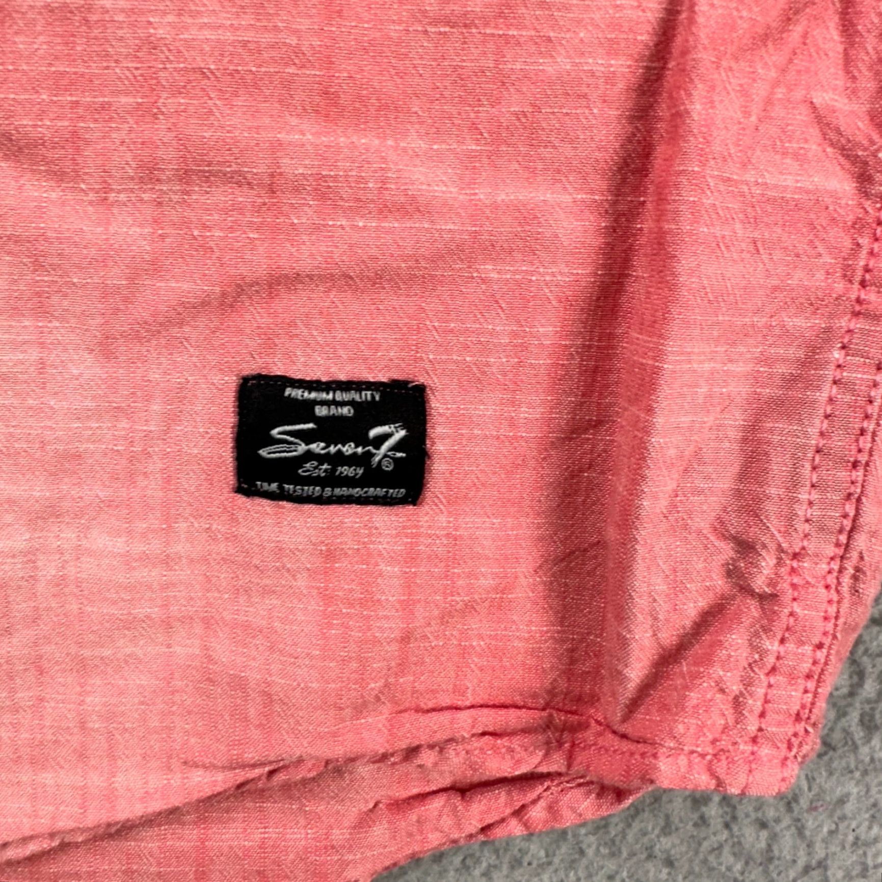 Vintage Seven7 Western Shirt Mens XL Red Button-Up Long Sleeve Pockets Flap Western Casual Shirt Size US XL / EU 56 / 4 - 7 Thumbnail
