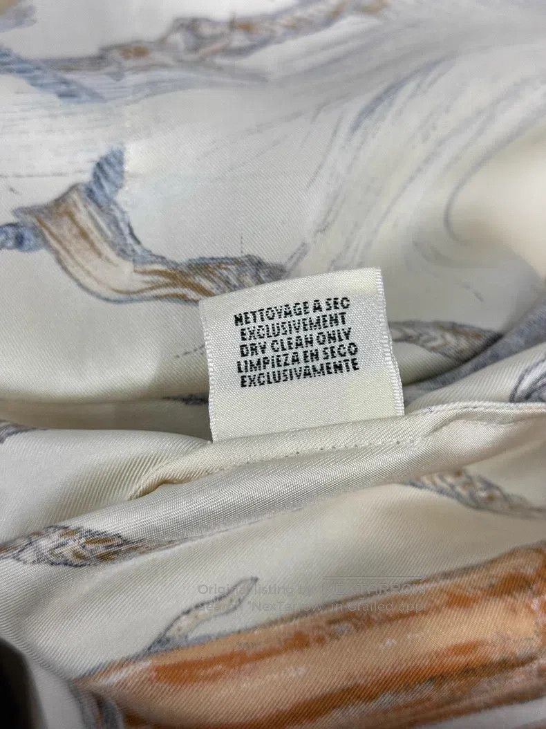 Hermes Hermes Silk print horse boot theme collar shirt Size XS / US 0-2 / IT 36-38 - 6 Thumbnail