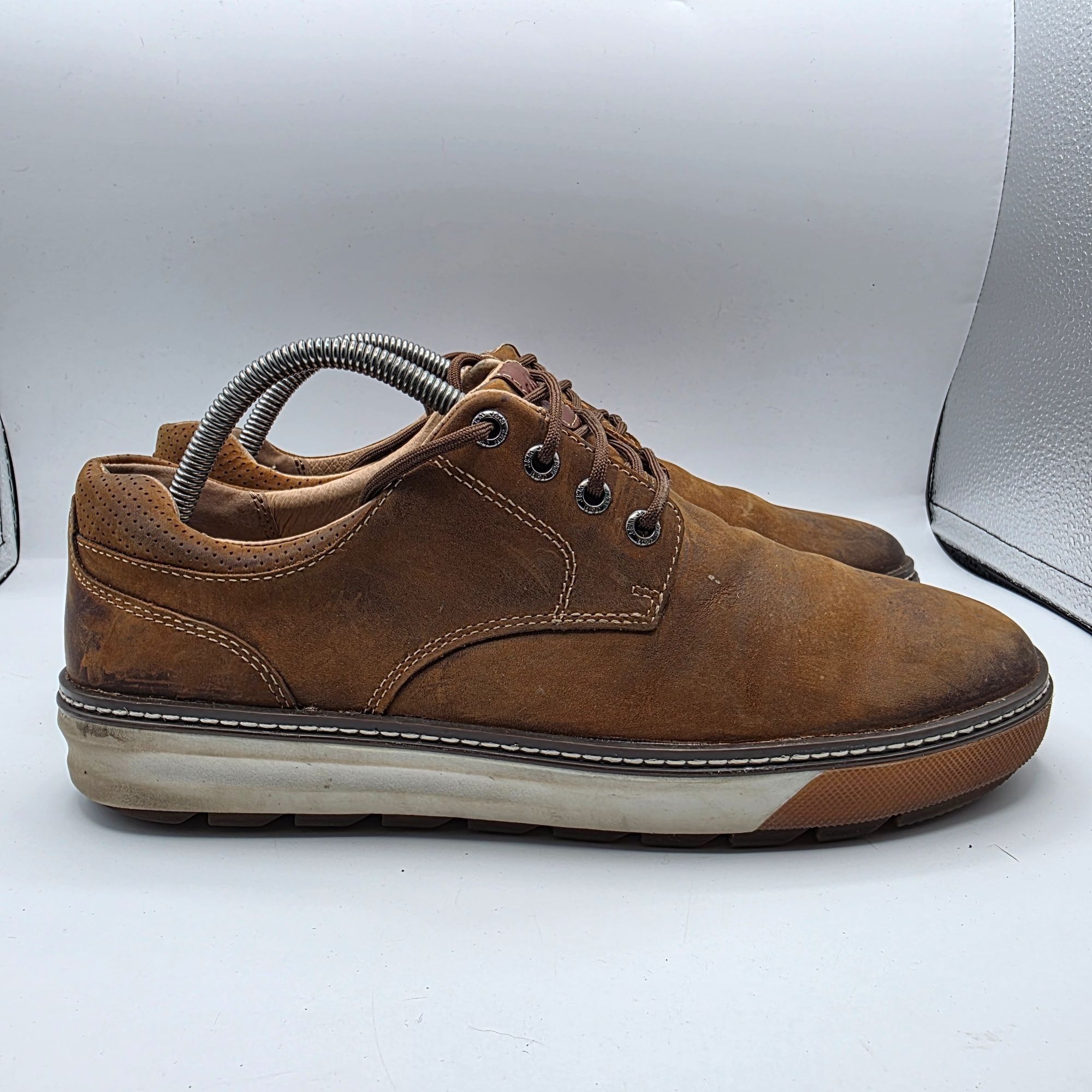 Johnston & Murphy Johnston and Murphy McGuffey Mens Size 9 M Brown Plain Toe S Size US 9 / EU 42 - 12 Thumbnail