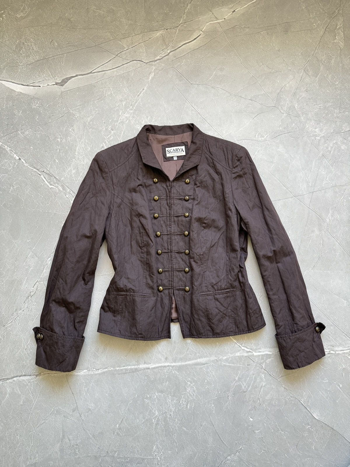 Hysteric Glamour 00s Vintage Military Jacket Napoleon PPFM Style Avantgarde Size L / US 10 / IT 46 - 1 Thumbnail