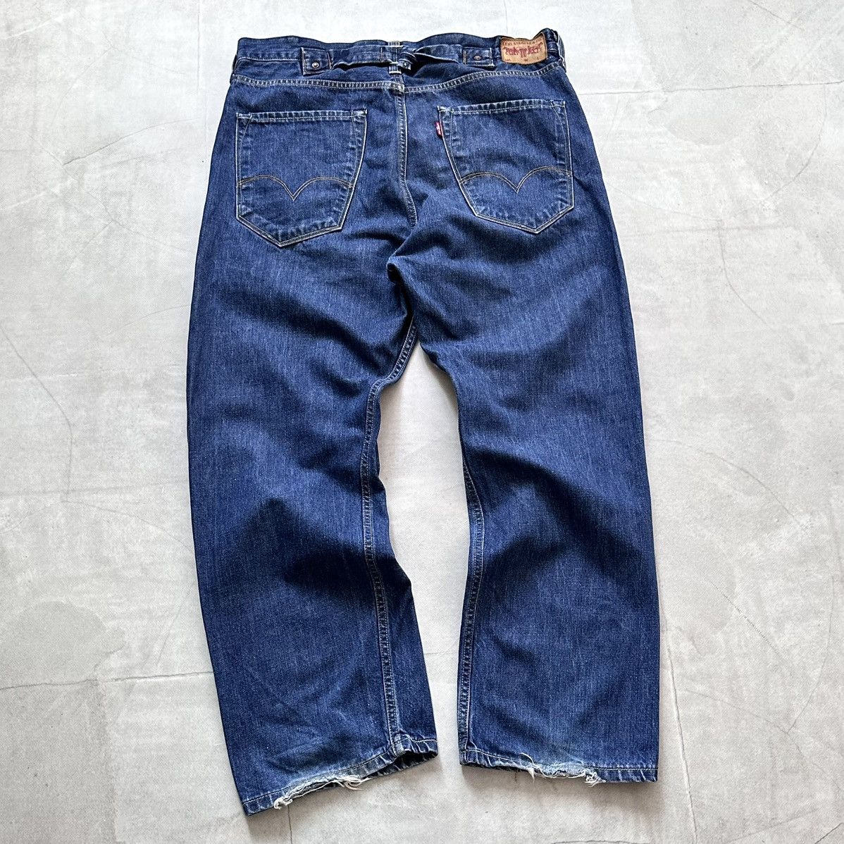 Engineered Garments × Levi's Vintage Levis Engineered Jeans Twisted Seams Cinch Buckle Size US 32 / EU 48 - 2 Thumbnail