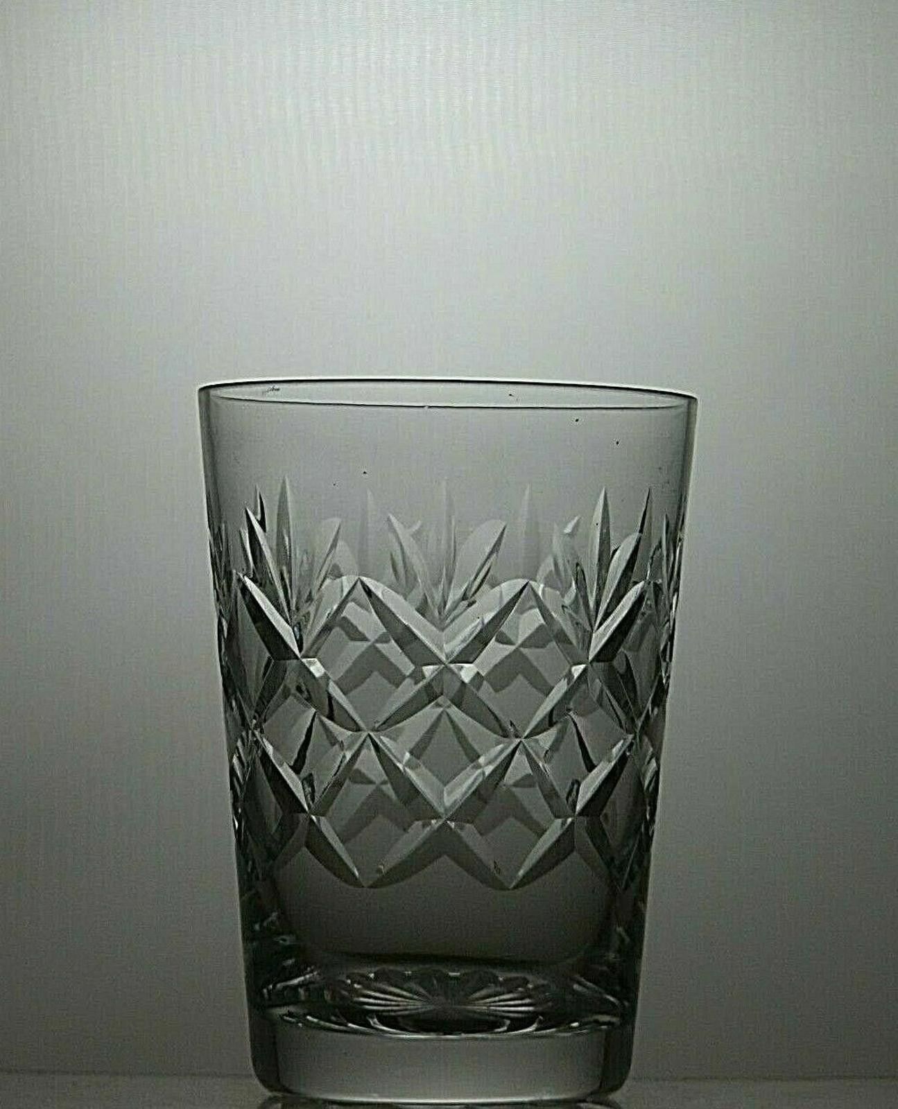 Other Webb Corbett Crystal Cut Glass Set Of 5 Tumblers 4 1/8" Size ONE SIZE - 4 Thumbnail