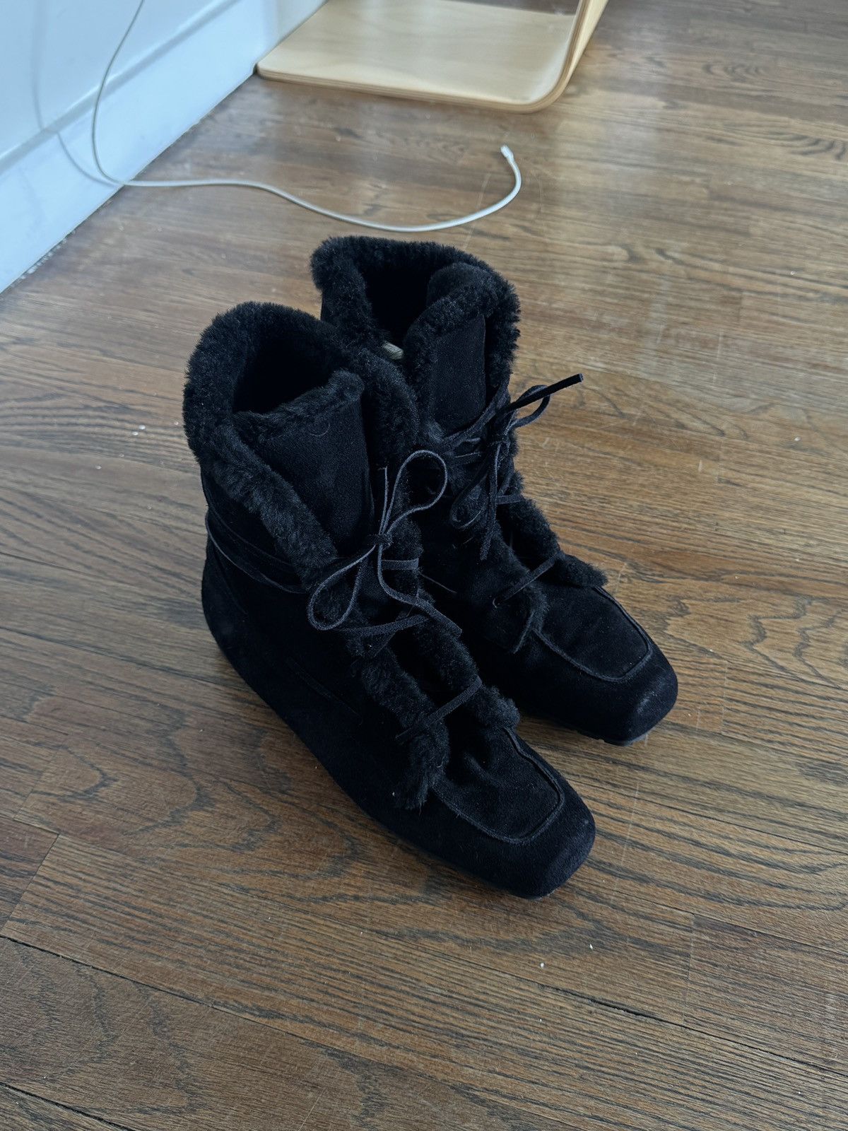 aeyde Aeyde Paul Shearling Boots Size US 8.5 / IT 38.5 - 1 Thumbnail
