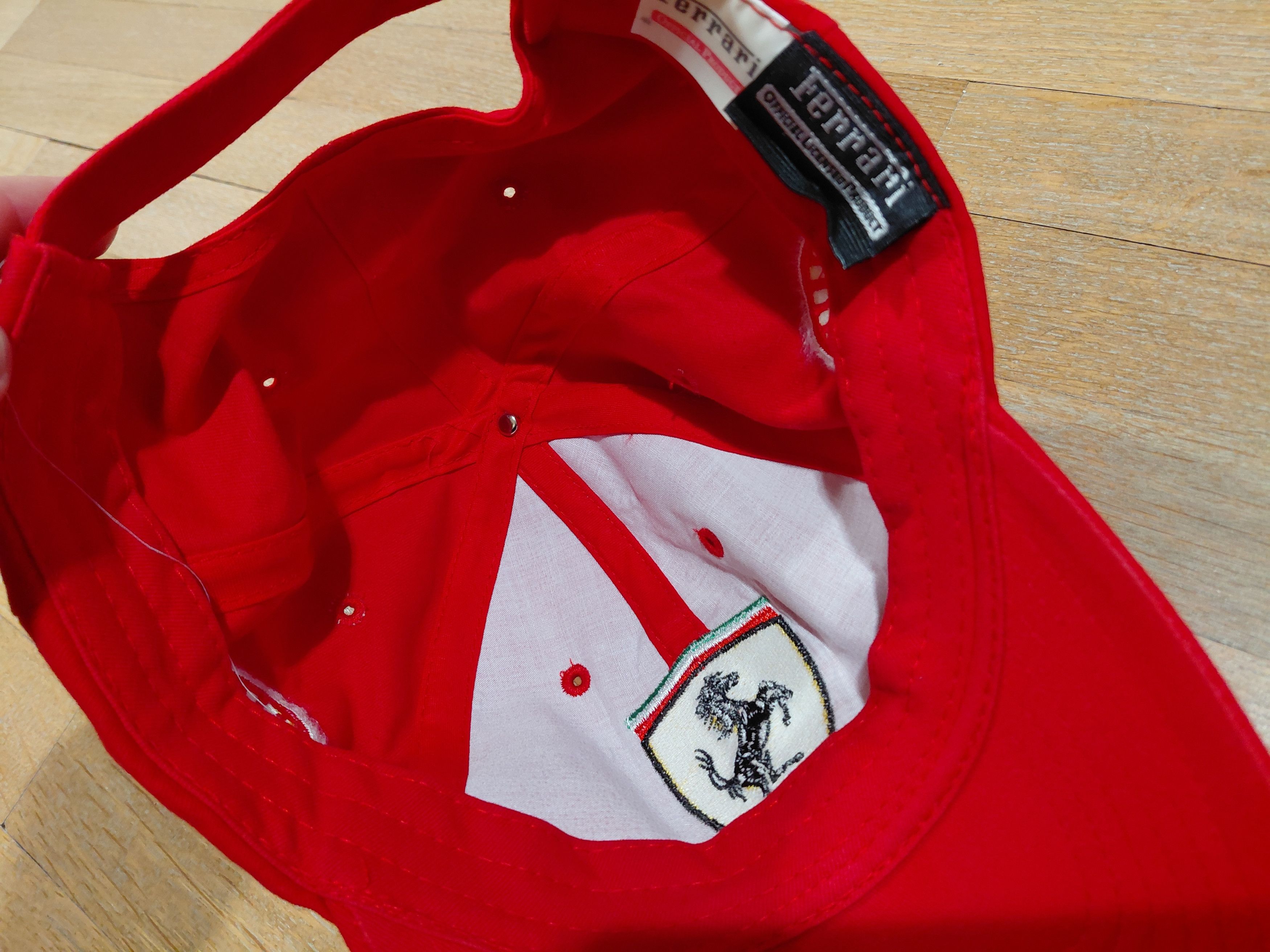 Ferrari Ferrari Logo Baseball Cap F1 One Size Metal Snapback Hat Size ONE SIZE - 5 Thumbnail