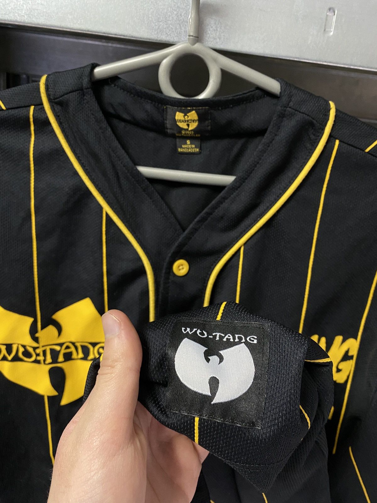 Wu-Tang Clan Wu-Tang Clan #36 Jersey Shirt Black&Yellow Size US M / EU 48-50 / 2 - 3 Thumbnail
