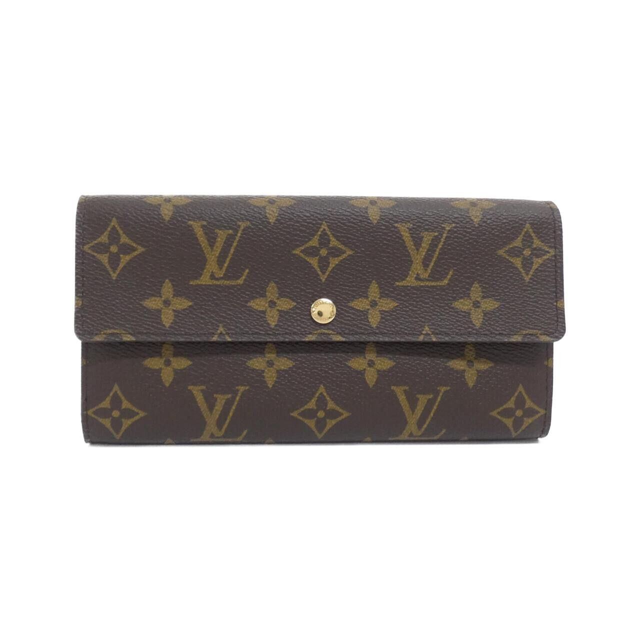 Louis Vuitton Louis Vuitton Louis Vuitton Monogram Long Wallet Textile Long Wallet M61734 DUTY FREE for USA Size ONE SIZE - 1 Thumbnail