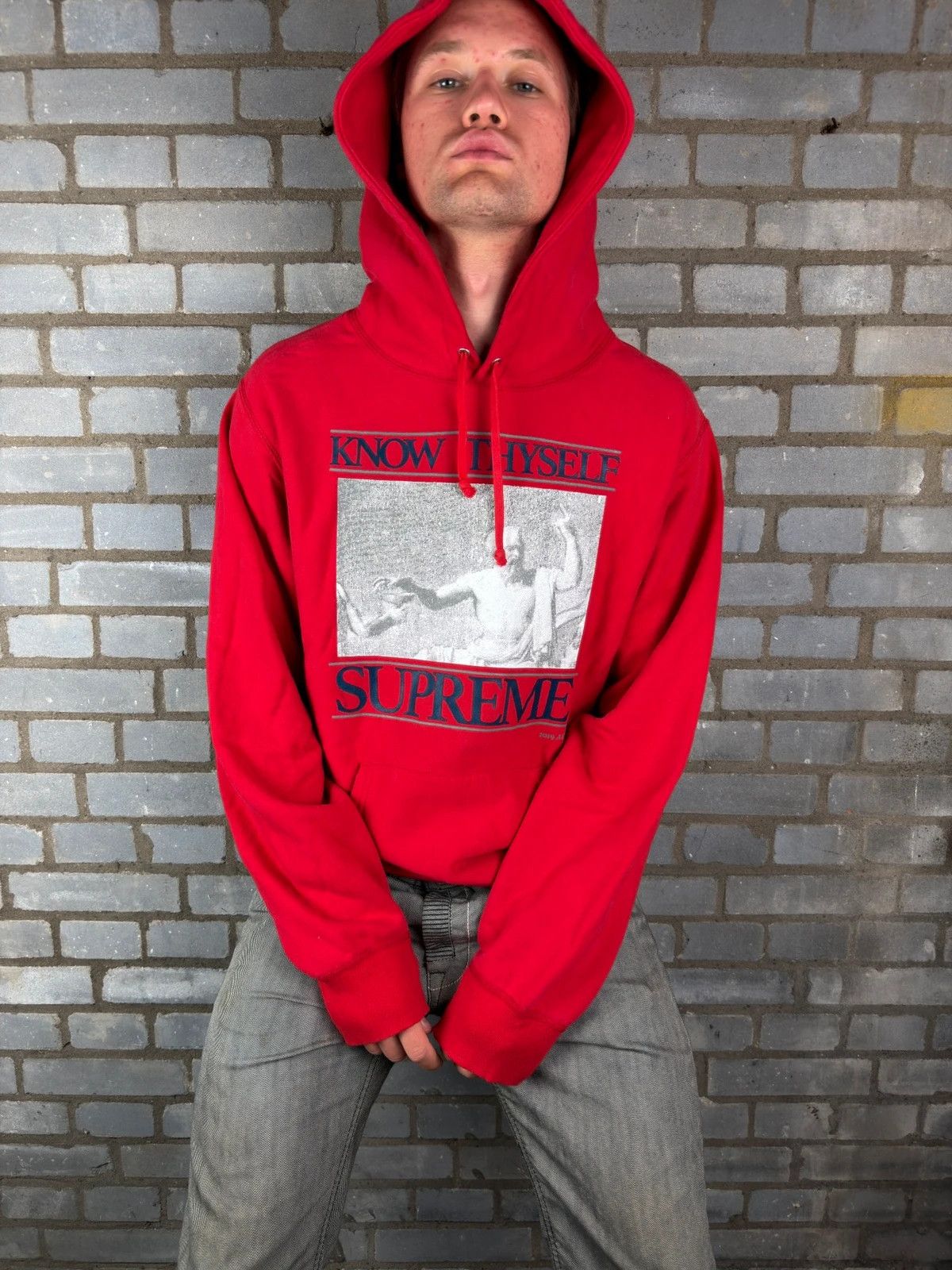 Supreme Supreme Know Thyself SS19 hoodie Size US M / EU 48-50 / 2 - 2 Thumbnail