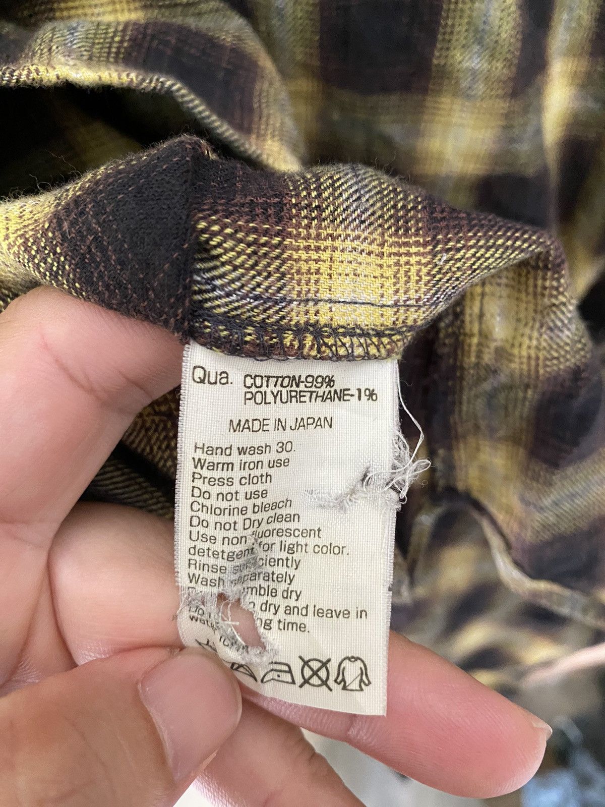 KMRii 🔥Varosh Japan God Bless Me Kristal shadow flannel Size US M / EU 48-50 / 2 - 12 Thumbnail
