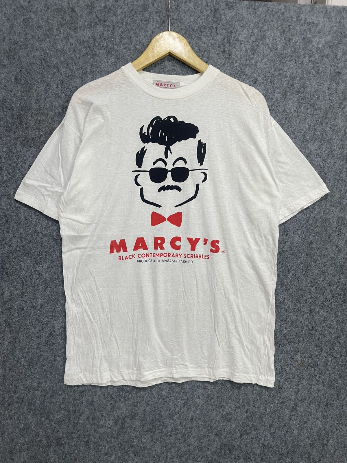 Vintage Vintage 90s Marcy’s Masashi Tashiro T-Shirt Size US L / EU 52-54 / 3 - 1 Thumbnail