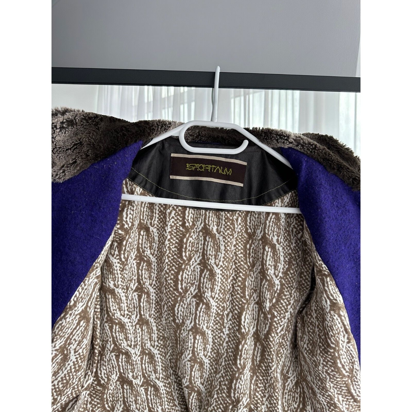 Sportalm Kitzbuhel VTG Sportalm Woman Wool Winter Jacket with Fur Collar Size M / US 6-8 / IT 42-44 - 13 Thumbnail