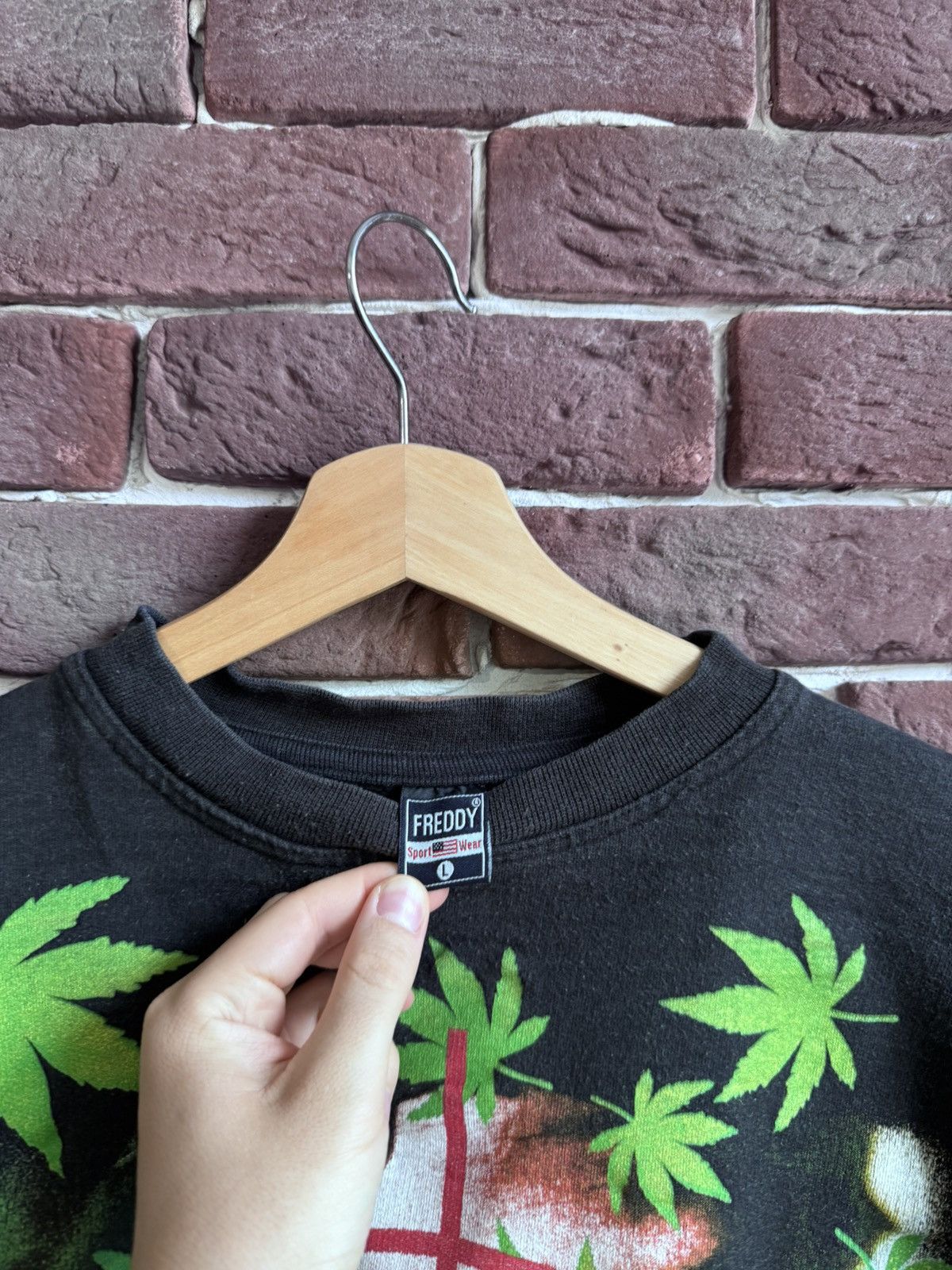 Band Tees Rare 2Pac Marijuana 00s Vintage Rap Band Sweatshirt Tupac y2 Size US L / EU 52-54 / 3 - 6 Thumbnail