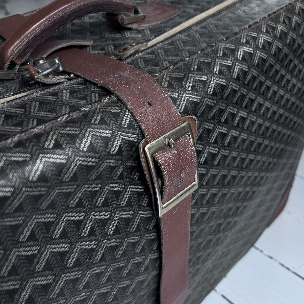 Goyard Goyard Goyardine Monogram Mid 1900s Soft Suitcase Size ONE SIZE - 4 Thumbnail