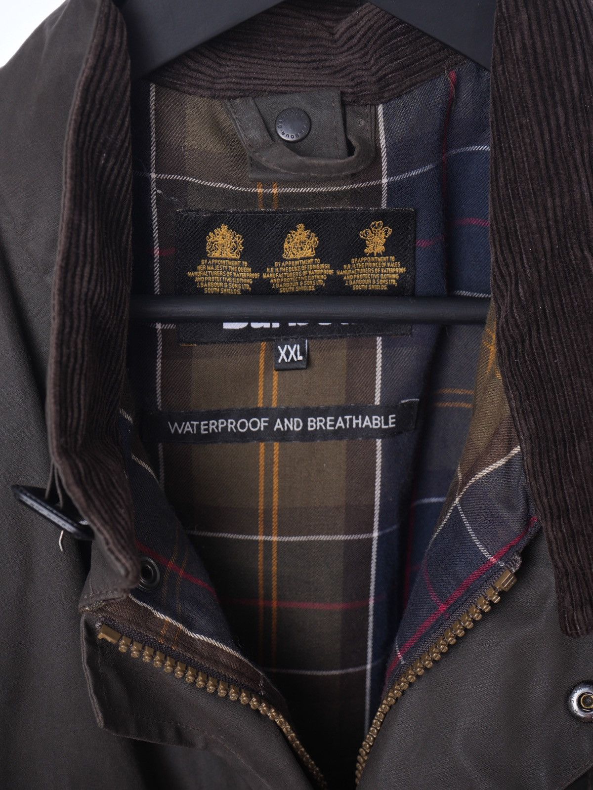 Barbour Barbour International Wax Duracotton Belted Jacket T590 Size US XXL / EU 58 / 5 - 4 Thumbnail