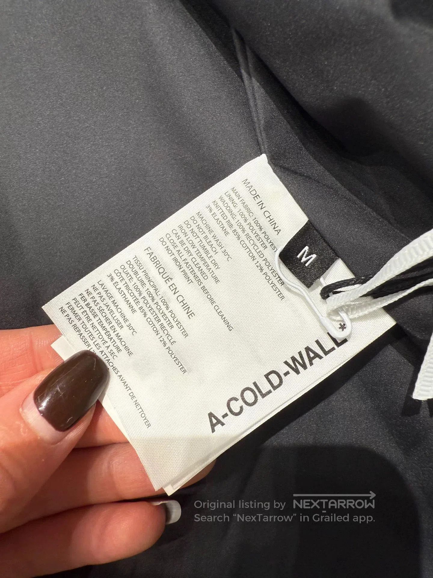 A-COLD-WALL* A-COLD-WALL* Asymmetric Jacket. Size US M / EU 48-50 / 2 - 4 Thumbnail