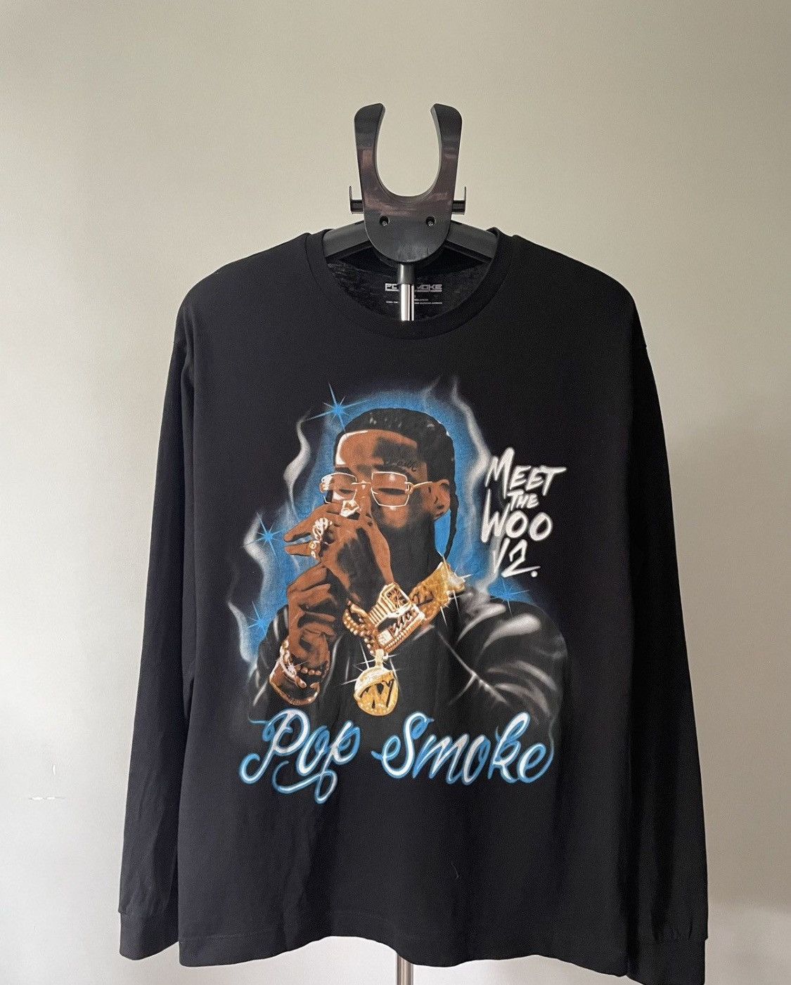 Rap Tees × Vintage Pop Smoke Vintage Tour Tee Size US M / EU 48-50 / 2 - 1 Thumbnail