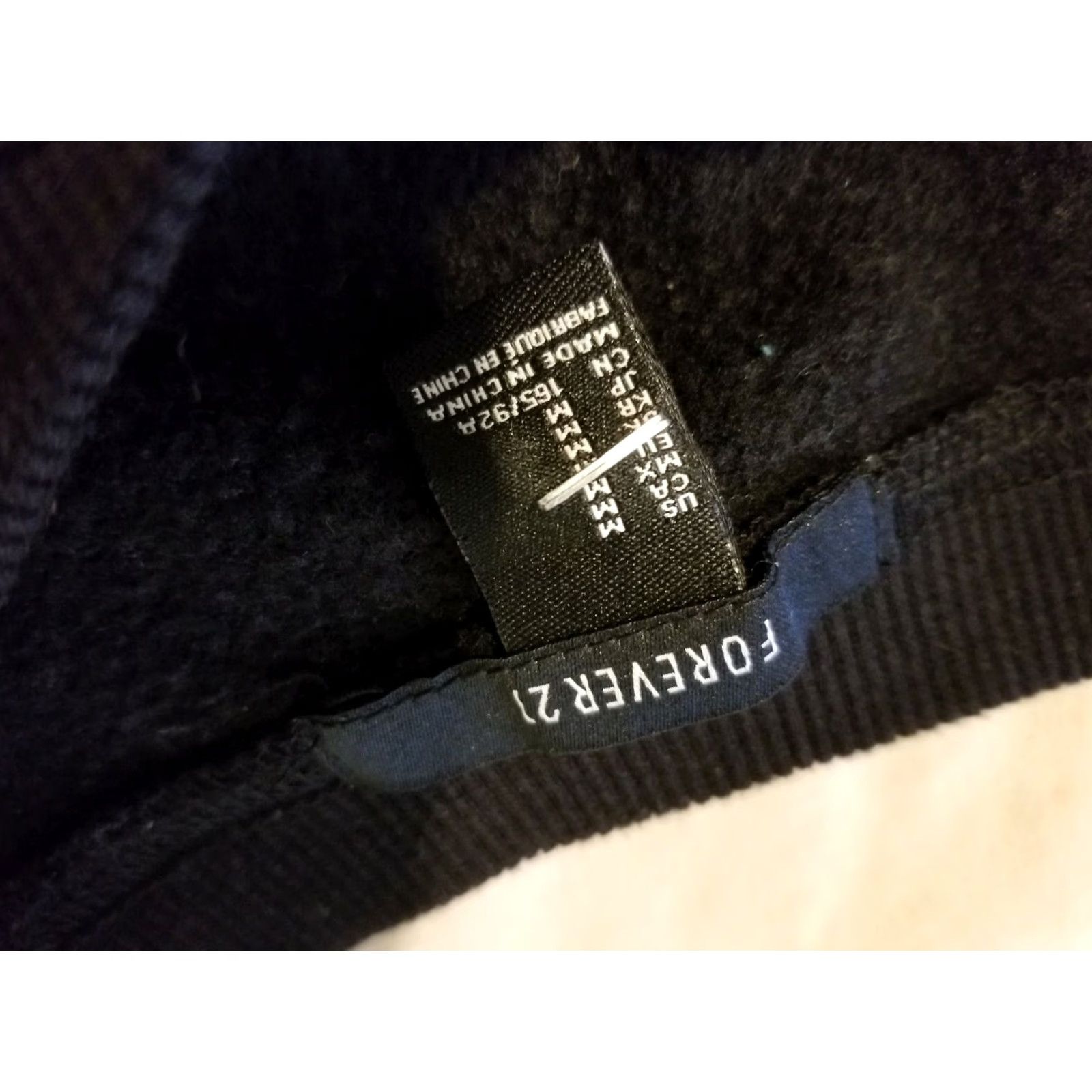 Forever 21 Forever 21 Womens Crop Crew Sweater M Black Cotton Pullover Shirts Womens 90s? Size M / US 6-8 / IT 42-44 - 3 Thumbnail