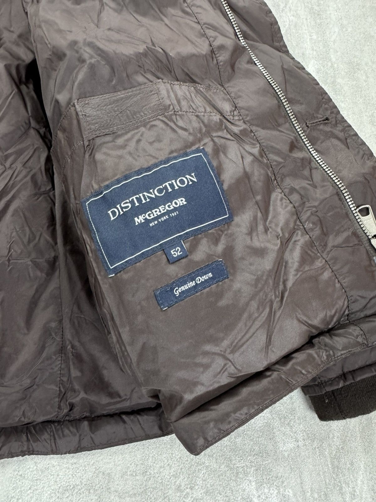 McGregor Distinction McGregor Down Jacket Mens Brown Puffer Size M-L Size US L / EU 52-54 / 3 - 5 Thumbnail