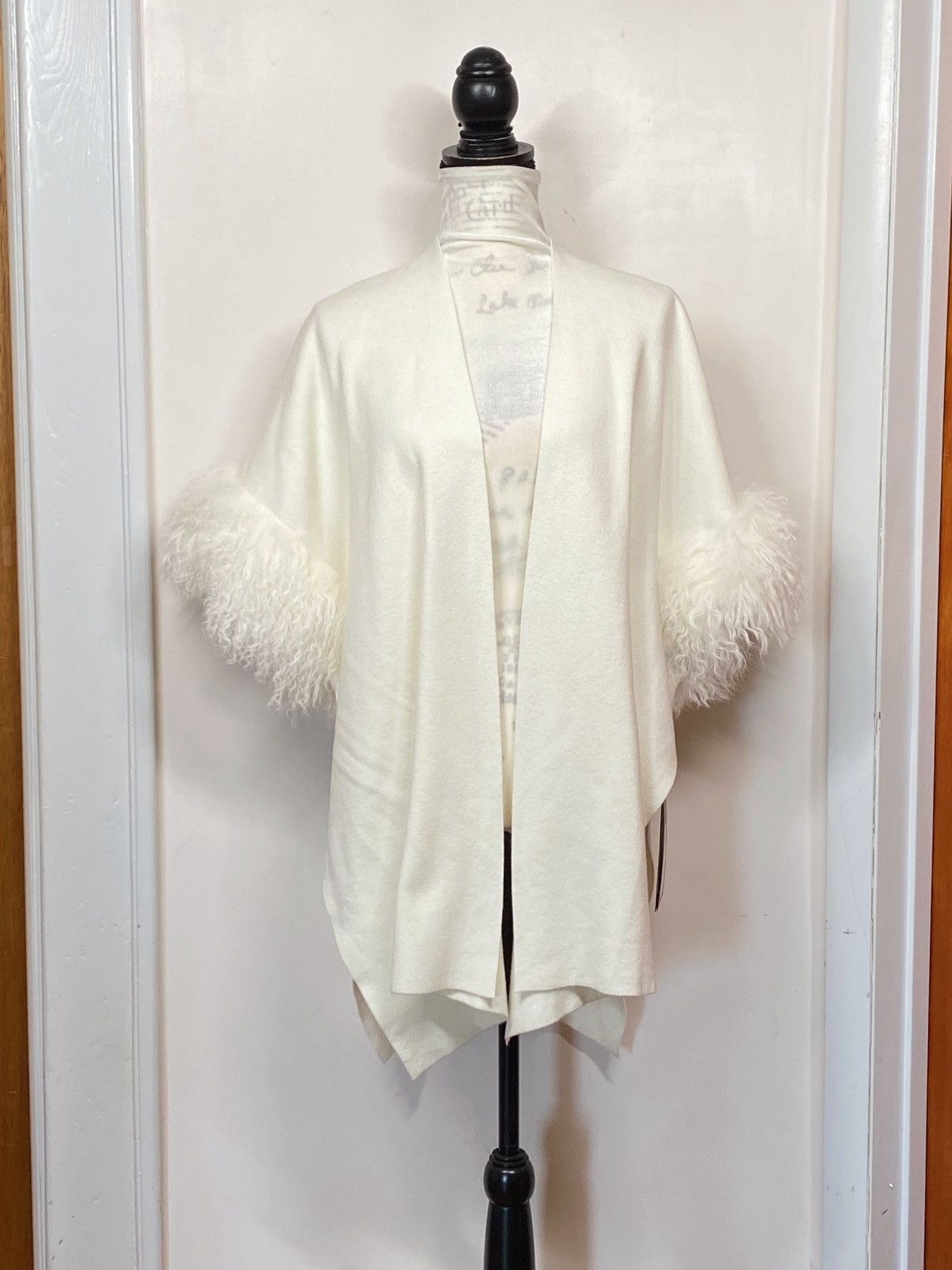 Other Gorski Knit Wool Vest With Mongolian Lamb Cuffs Size ONE SIZE - 1 Thumbnail