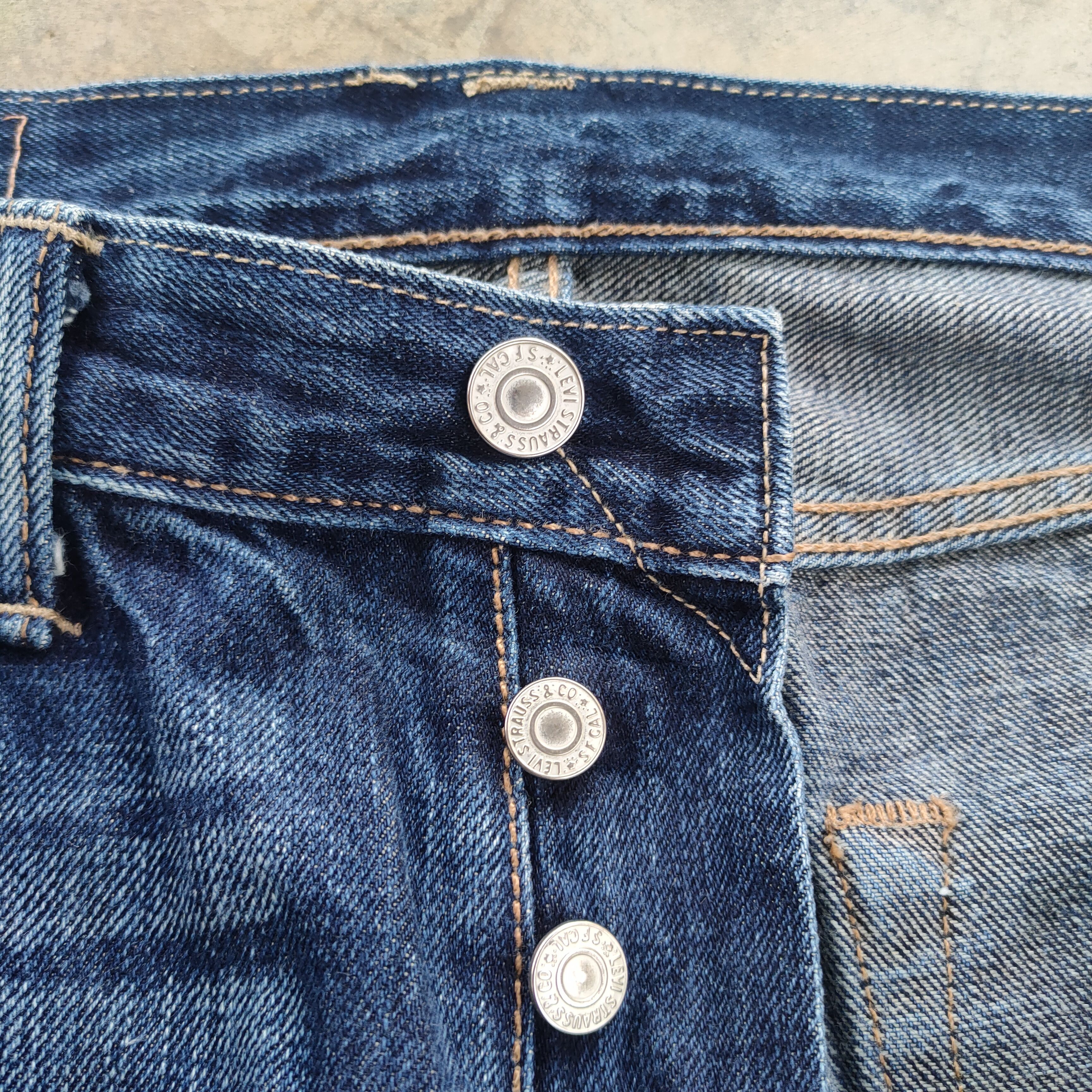 Levi's W32 LEVI'S 501 FADED JEANS DENIM PANTS Size US 32 / EU 48 - 7 Thumbnail