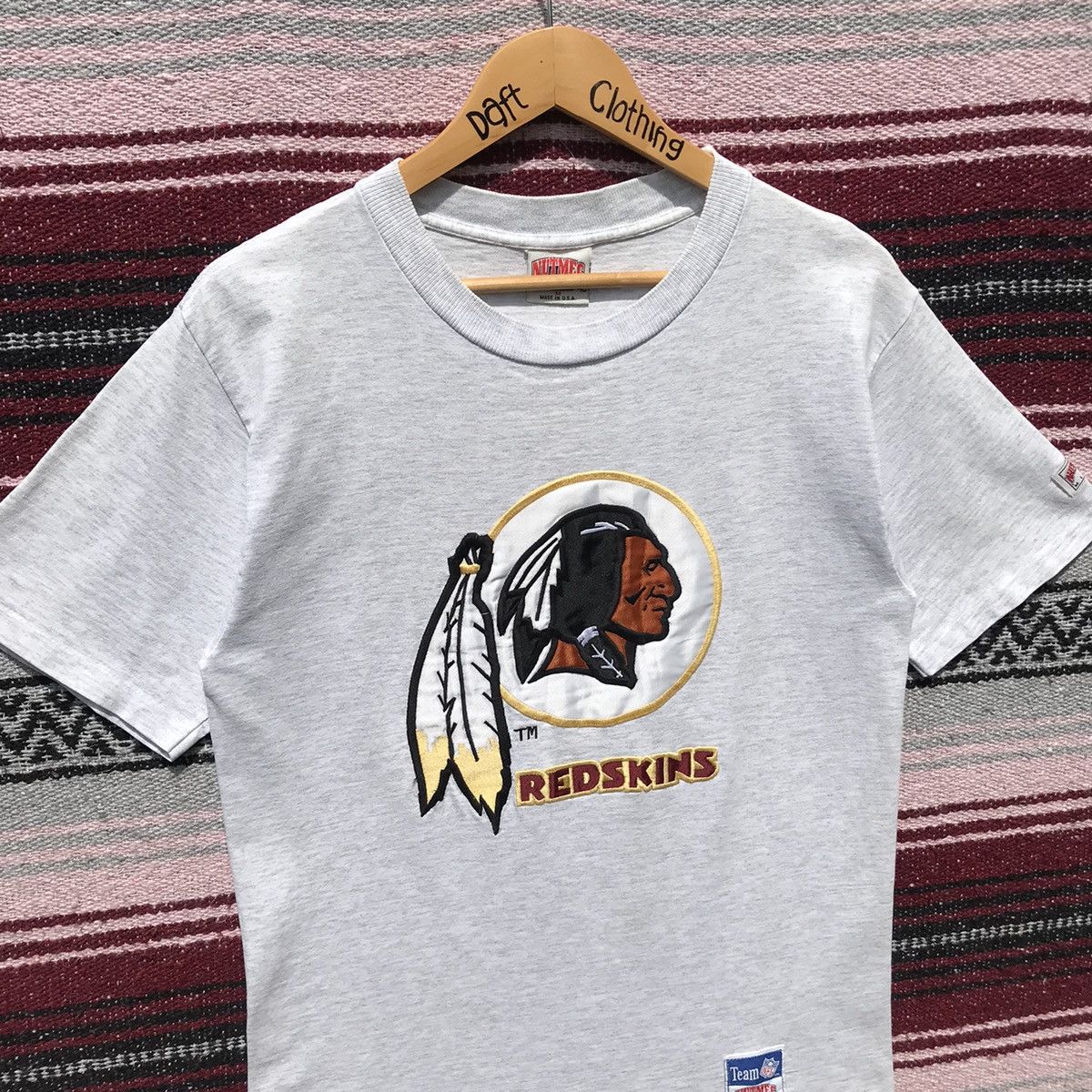 NFL 💥Rare💥Vintage 90s Redskins NFL Team Shirt Embroidery Redskin Size US M / EU 48-50 / 2 - 5 Thumbnail