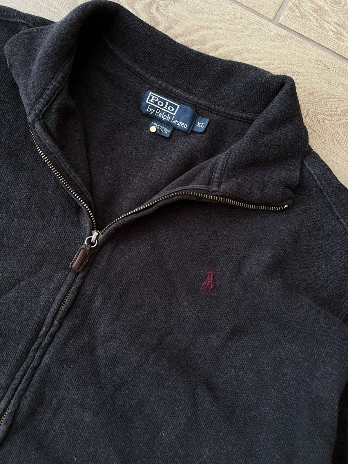 Polo Ralph Lauren × Ralph Lauren Polo Ralph Lauren Streetwear Knitwear Full Zip L Size Size US L / EU 52-54 / 3 - 4 Thumbnail