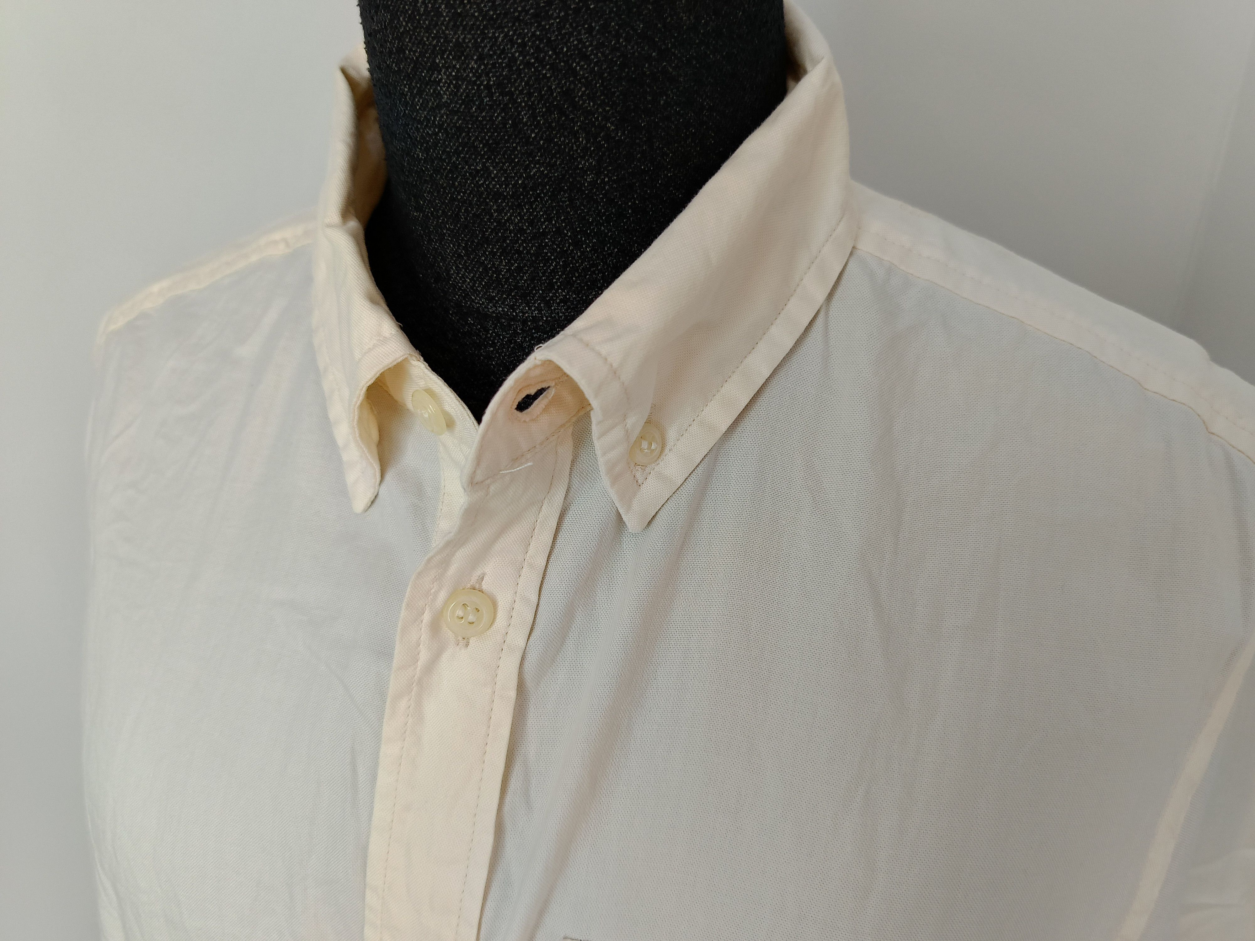 A.P.C. APC A.P.C. Romania 34 plain ivory white ladies shirt Size XXS / US 00 / IT 34 - 8 Thumbnail