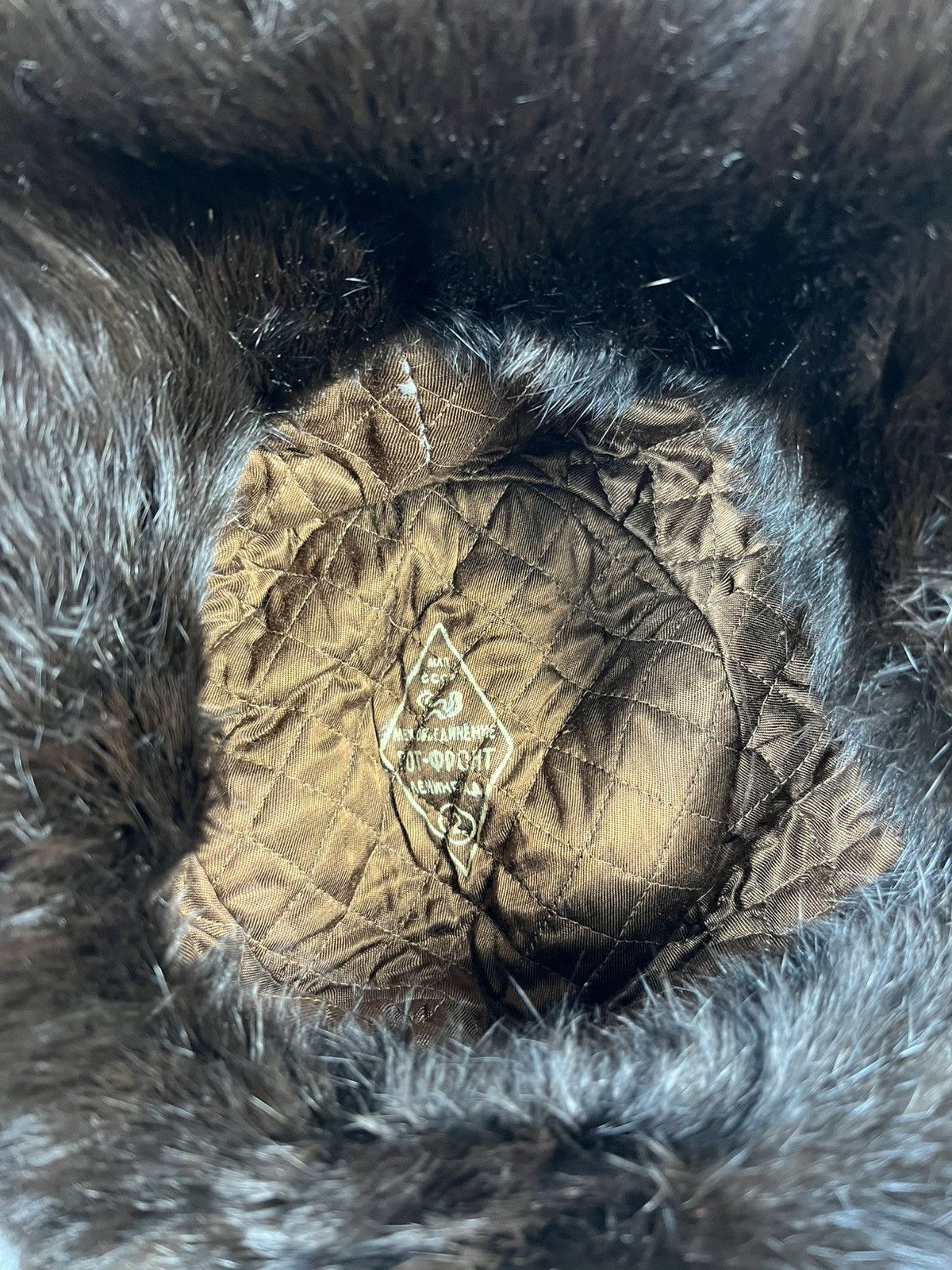 Vintage Vintage Natural Fur Ushanka Hat 80s USSR Size ONE SIZE - 6 Thumbnail