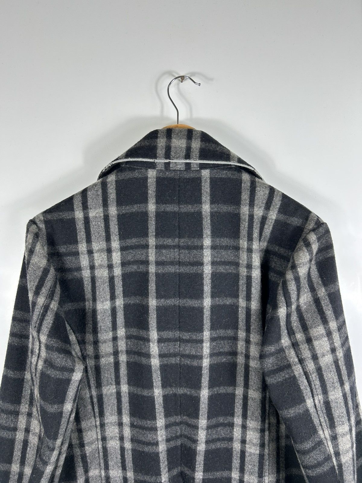Japanese Brand 🔥Semantic Design Wool Double Breast Peacoat Size US L / EU 52-54 / 3 - 15 Thumbnail