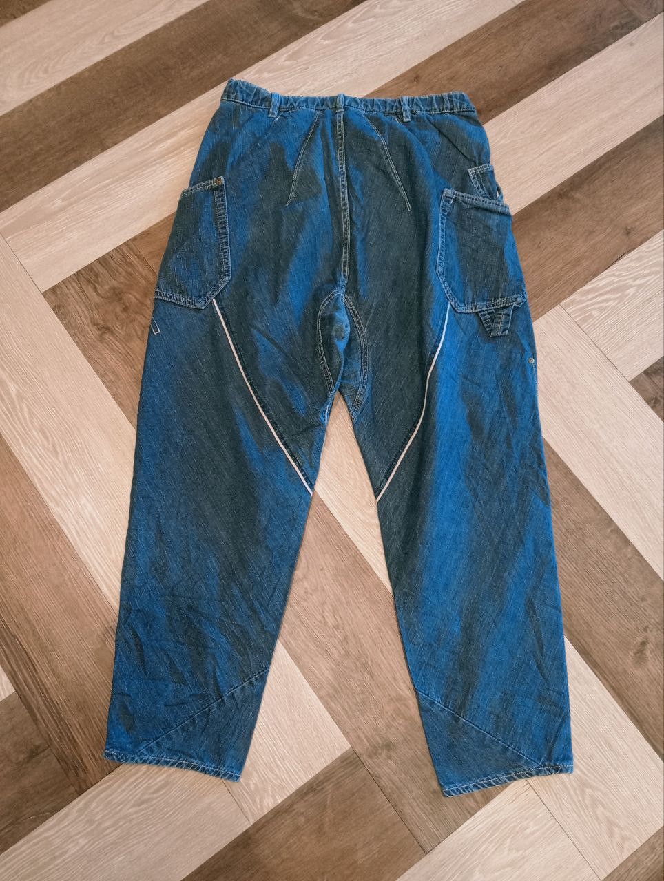 Issey Miyake VINTAGE MERCIBEAUCOUP ISSEY MIYAKE SELVEDGE BALLOON PANT Size US 32 / EU 48 - 11 Thumbnail