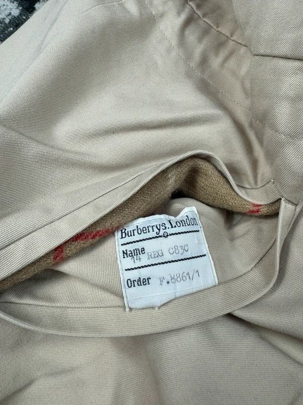 Burberry Vintage Burberry pattern 14 XL beige insulated coat jacket Size XL / US 12-14 / IT 48-50 - 6 Thumbnail