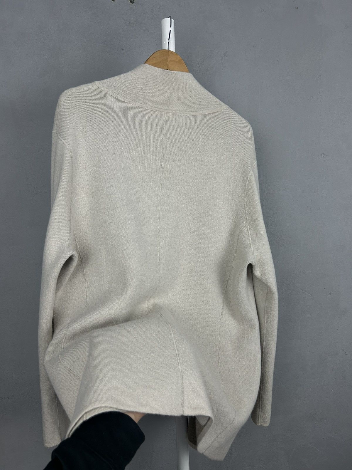 Max Mara Max Mara Studio Virgin Wool Open Front Cardigan Size XL / US 12-14 / IT 48-50 - 11 Thumbnail