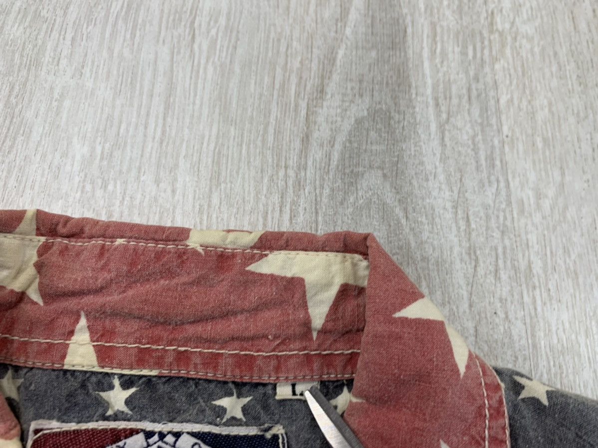 Vintage Mens vintage shirt American Flag Size L Size US L / EU 52-54 / 3 - 9 Thumbnail
