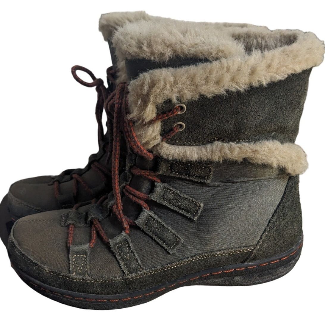 Aetrex Aetrex Fiona Berries Short Lace-Up Boot Greyberry Size 7.5-8 Size US 7.5 / IT 37.5 - 5 Thumbnail