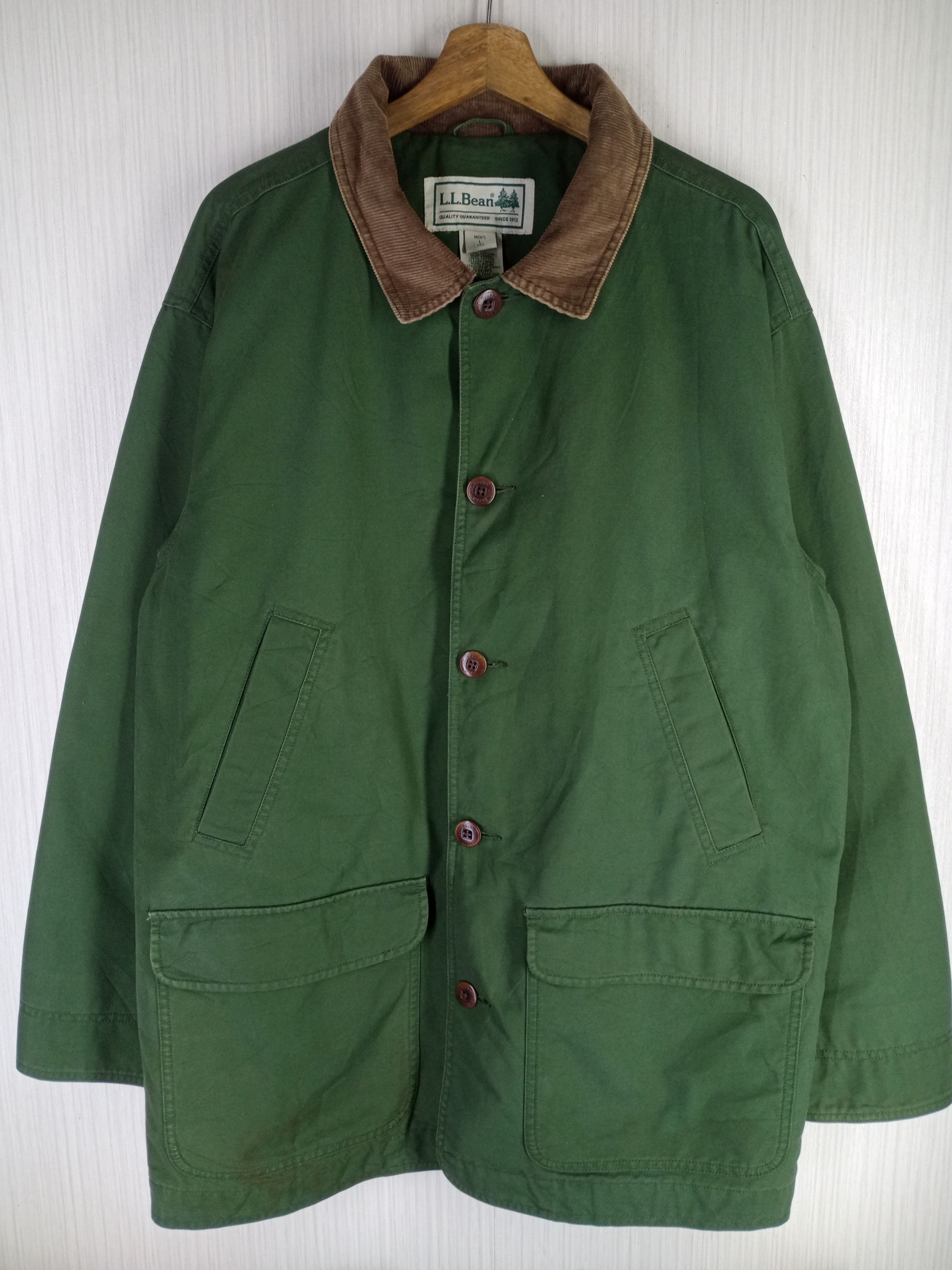 L.L. Bean Rare Vintage L.L. BEAN FREEPORT MAINE Chore Jacket Size US L / EU 52-54 / 3 - 3 Thumbnail