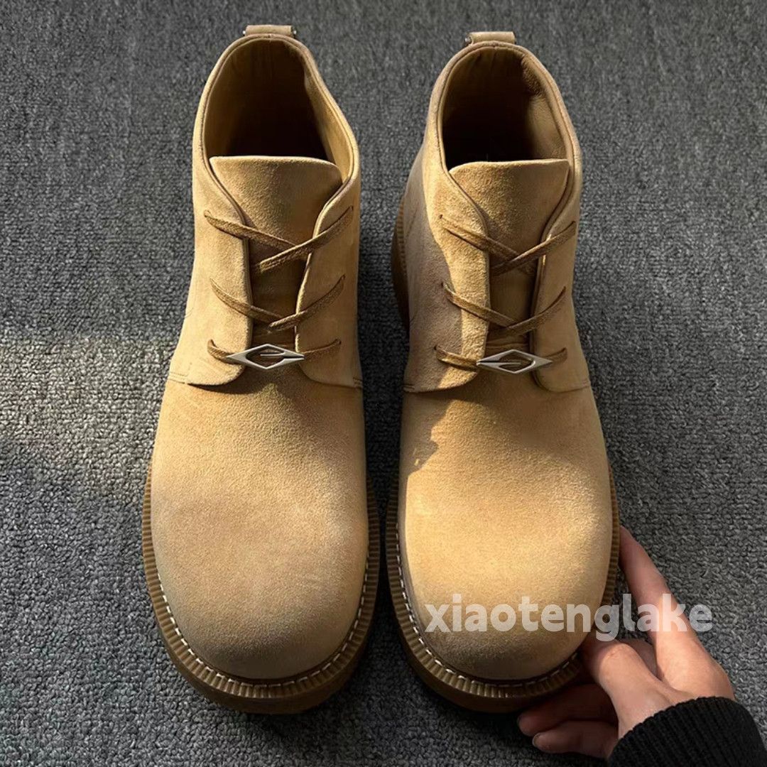 Vintage Unisex outdoor utility workwear hiking mountain boots shoes Size US 8 / EU 41 - 2 Thumbnail